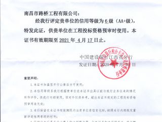 银行信誉品级2020